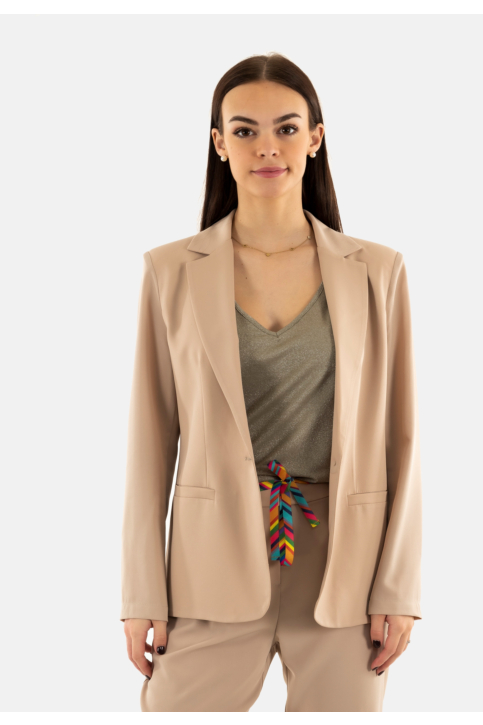 Blousons et vestes please j0fy 1170 beige main product photo