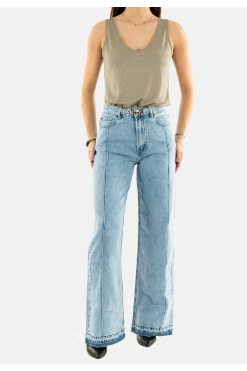 Jeans salsa jean wide leg lightdenim 851 main product photo