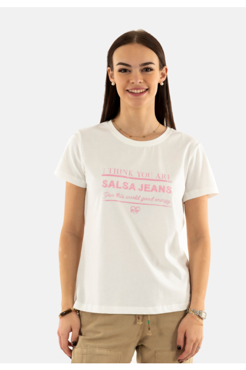 Tee shirt salsa graphic print brandi 011 main product photo