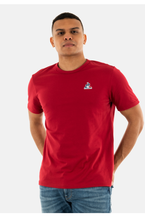 Tee shirt le coq sportif ess n°1 m rio red main product photo