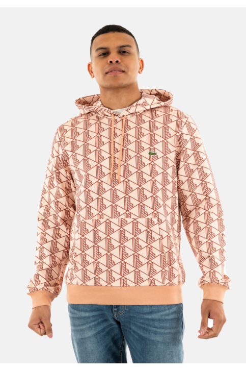 Sweat lacoste sh2855 hdi latte/iberis main product photo