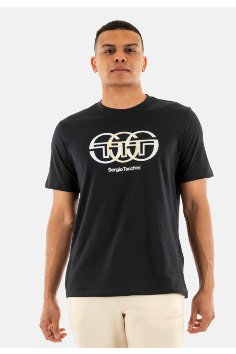 Tee shirt sergio tacchini triade 025 2004-blk/grd main product photo