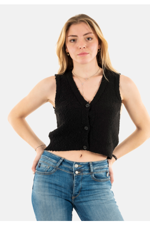 Gilets cardigans only alvilda black main product photo