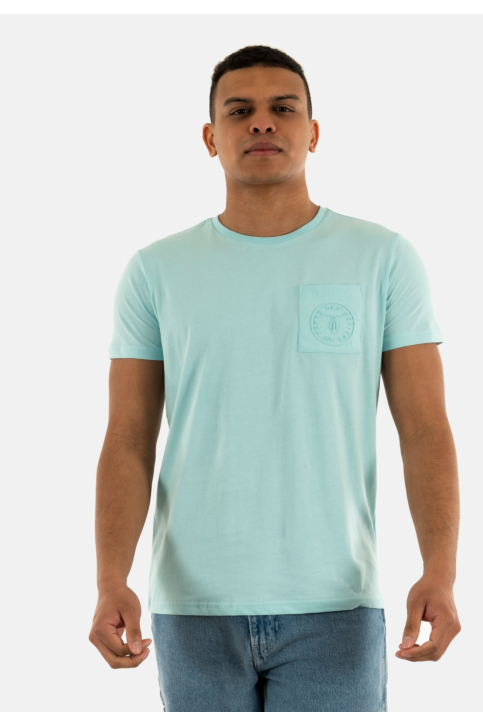 Tee shirt Le Temps Des Cerises paia 3249 azur main product photo