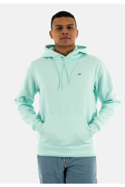 Sweat tommy jeans reg s flag l6v spring mint main product photo
