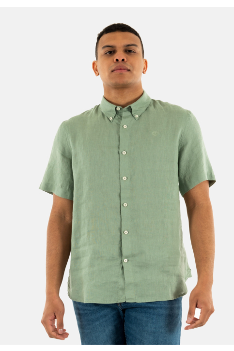 Chemise manches courtes timberland mill brook ec61 green bay main product photo