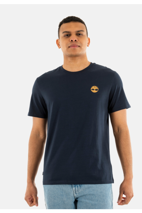 Tee shirt timberland kennebec river back camo tree logo 4331  dark sapphire/dark denim main product photo