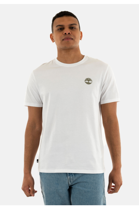 Tee shirt timberland kennebec river back camo tree logo 1001 white main product photo