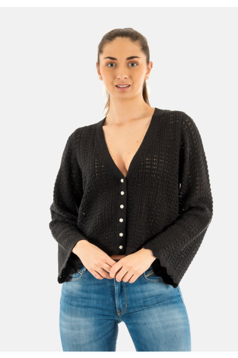 Gilets cardigans only asa black main product photo