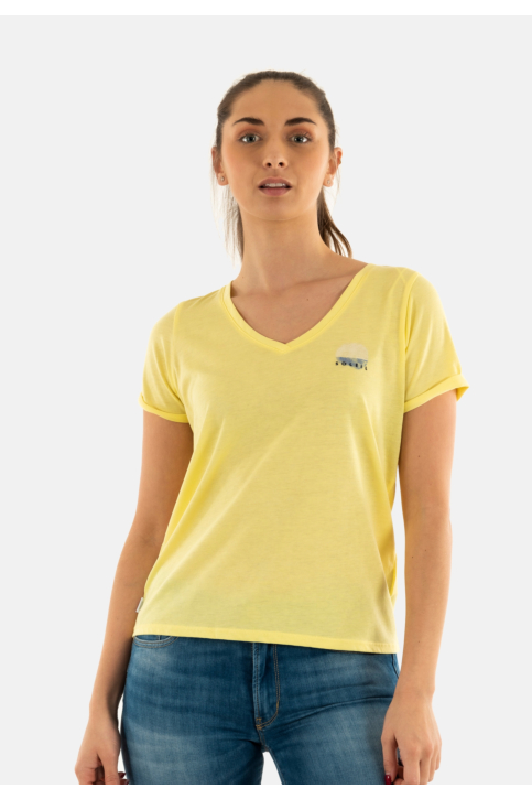 Tee shirt sun valley pingtan 5129 jaune main product photo
