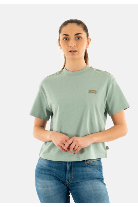 Tee shirt dickies oakport k361 iceberg green main product photo