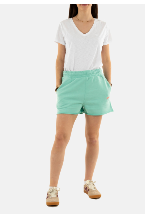 Short bermuda superdry essential logo 2md spearmint light green main product photo