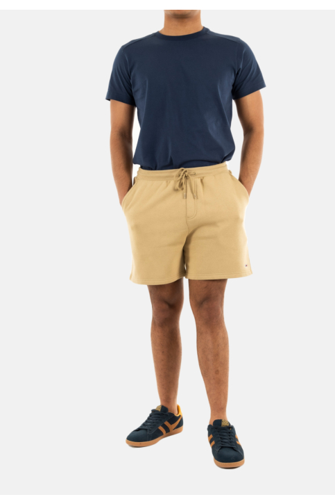 Shorts bermudas tommy jeans s flag beach act relic tan main product photo