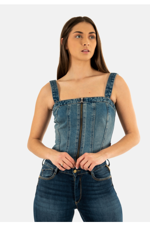 Blousons et vestes levi's® sculpted bustier 0002 verified vintage main product photo
