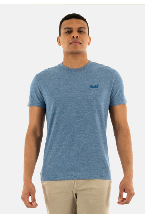 Tee shirt superdry m1011245a 4yv ocean blue feeder main product photo