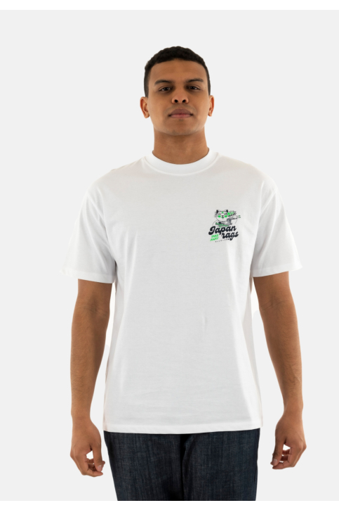 Tee shirt japan rags itachi 1001 white main product photo