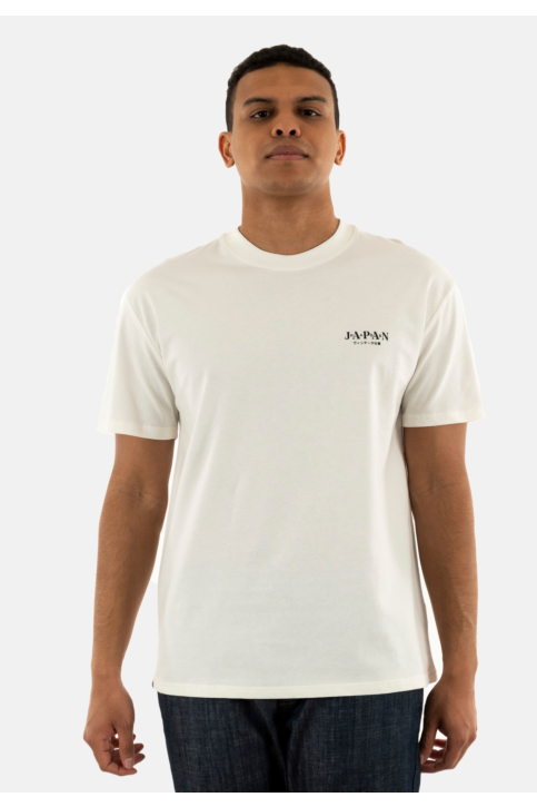 Tee shirt japan rags miki 1001 white main product photo