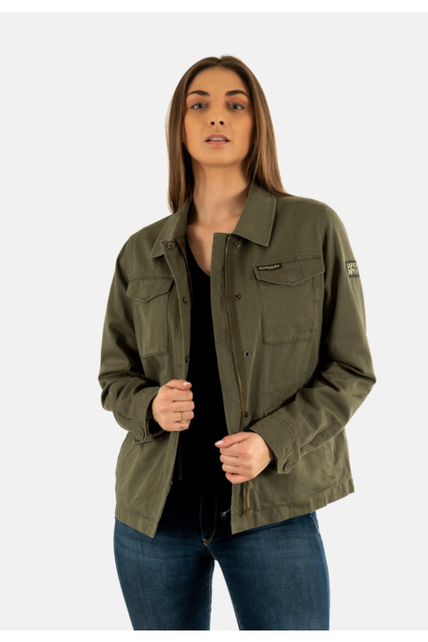Blousons et vestes superdry m65 military 8tq chive green main product photo
