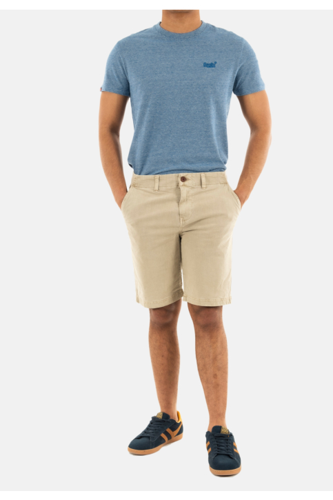 Shorts bermudas superdry vintage officer chino 20o tan main product photo