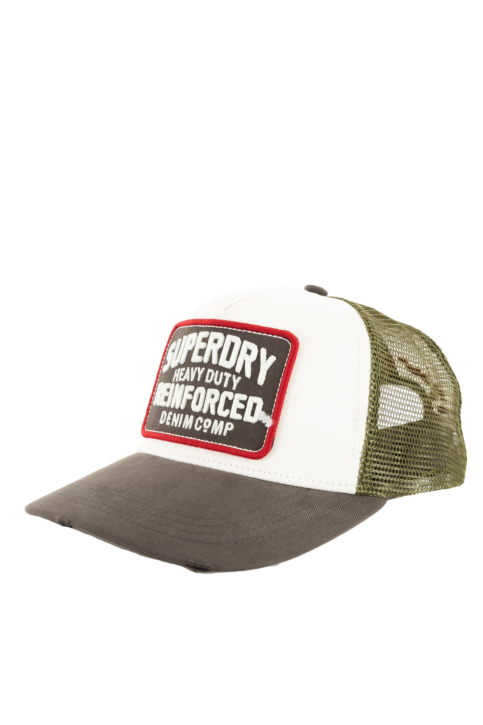 Casquettes superdry mesh trucker e8y new vintage black main product photo