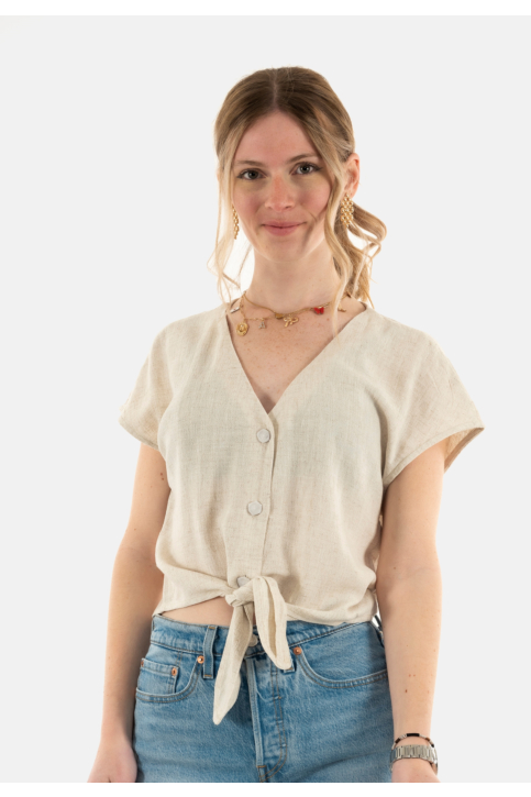 Chemisier manches courtes only siesta moonbeam main product photo