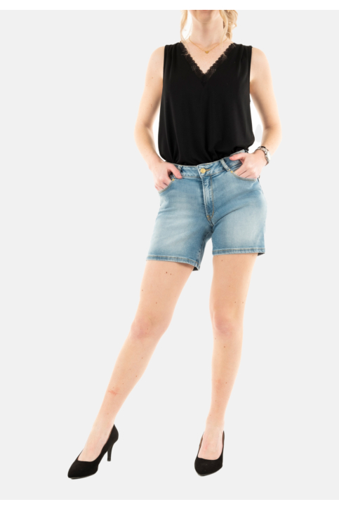 Short bermuda Le Temps Des Cerises katie 3001 blue main product photo