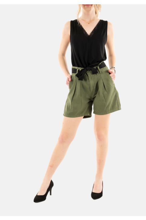 Short bermuda Le Temps Des Cerises amb 9081 vetiver main product photo