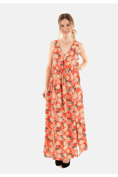 Robe lola espeleta ro071s25 464 oriental poppy main product photo