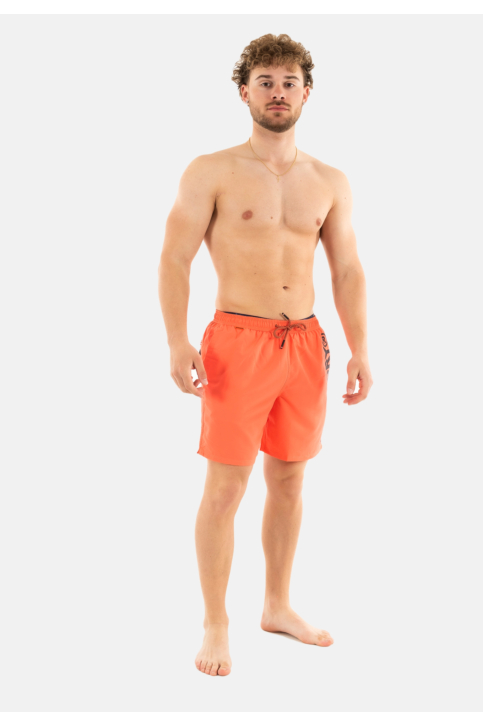 Maillot de bains superdry sport graphic 17 swim mhi hot coral main product photo