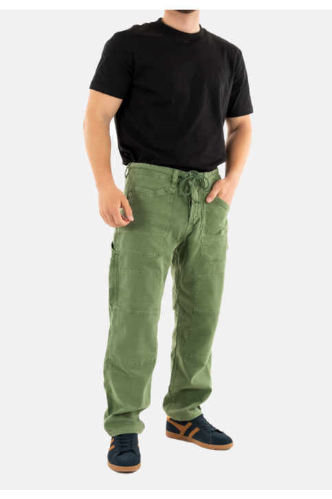 Pantalons japan rags kobe 9011 light green main product photo