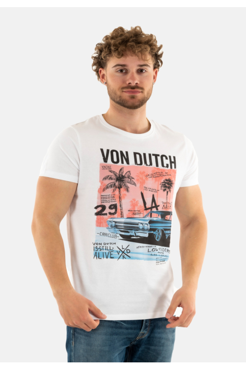 Tee shirt von dutch venice w white main product photo