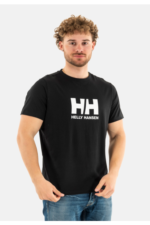 Tee shirt helly hansen hh logo 990 black main product photo