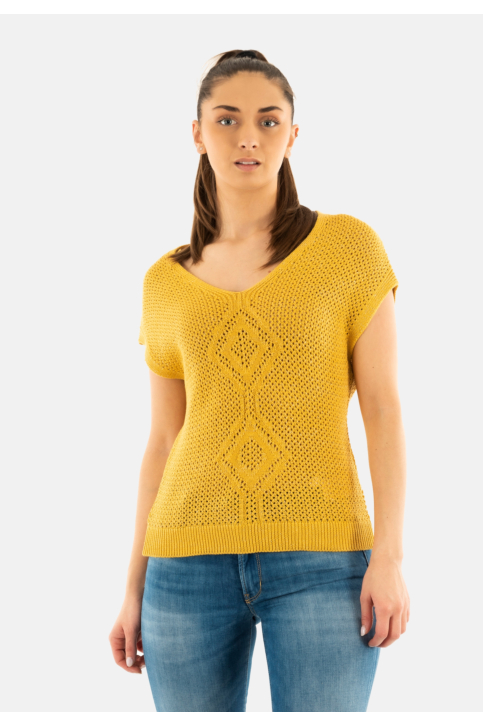 Pull leger morgan 251-mouni safran main product photo