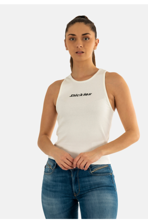 Debardeurs dickies rib top w c481 egret main product photo