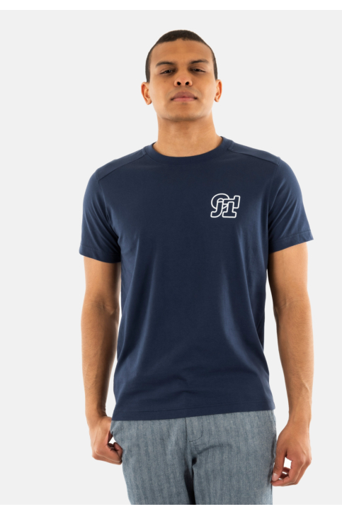 Tee shirt jott pedro mono 104 navy main product photo