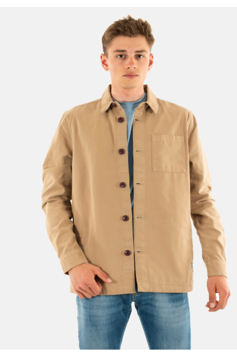 Chemise barbour washed st17 washed stone main product photo