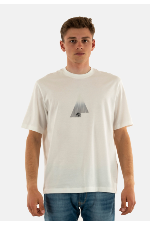 Tee shirt armani exchange xm000270 u0009 off white main product photo
