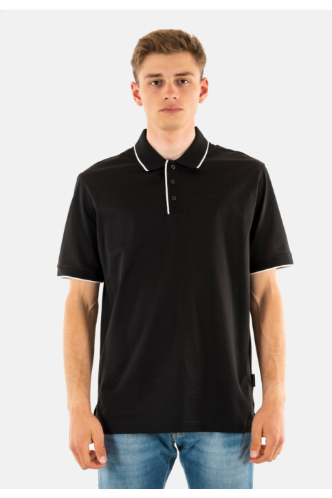 Polos armani exchange xm000739 uc001 black main product photo