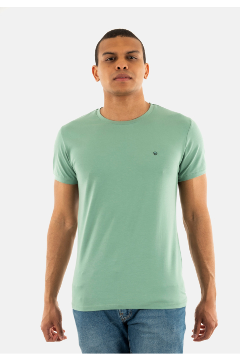 Tee shirt Benson & Cherry twist vert d'eau main product photo