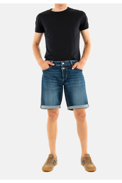 Shorts bermudas Le Temps Des Cerises landres 3001 blue main product photo