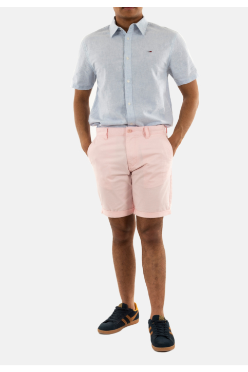 Shorts bermudas tommy jeans scanton th3 precious pink main product photo