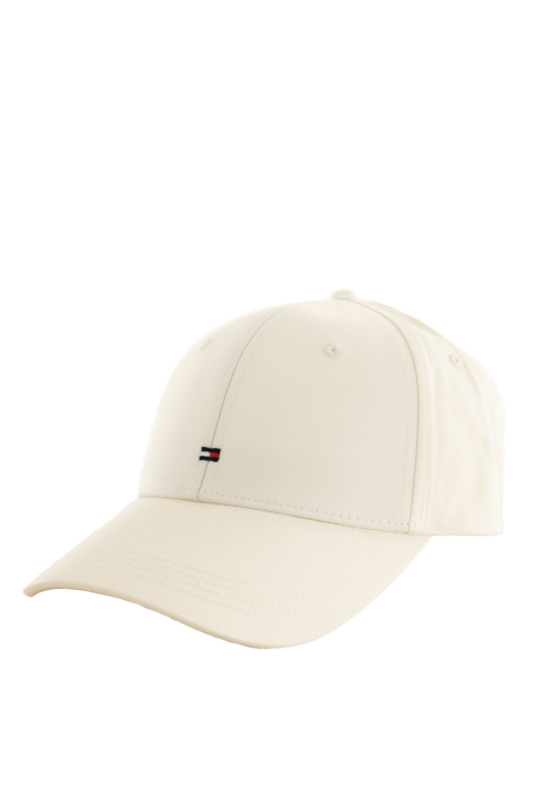 Casquettes tommy jeans flag cotton 6 pan ya8 ivory silk main product photo