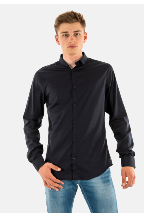 Chemise armani exchange 8nzc49 1510 navy main product photo