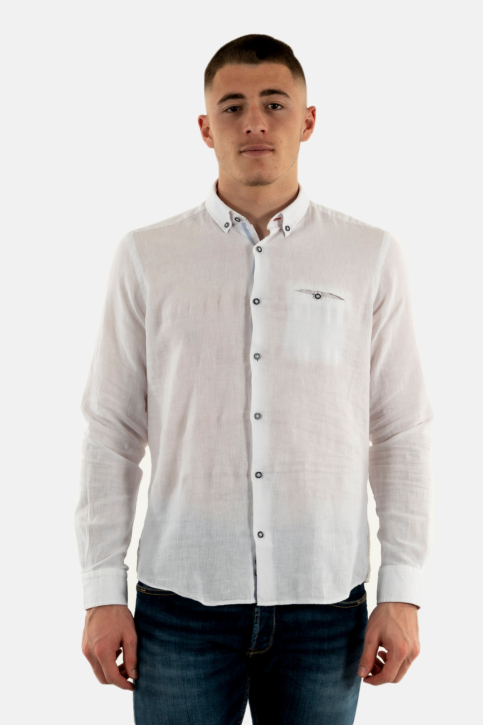 Chemise Benson & Cherry lemar blanc main product photo