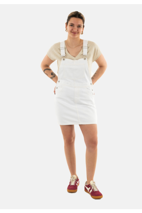 Robe only linn white denim main product photo