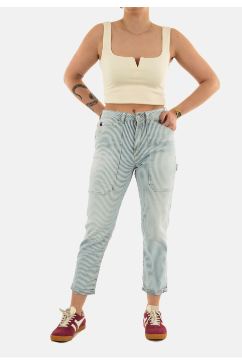 Pantalons Le Temps Des Cerises 400/60 3001 blue main product photo