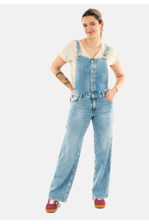 Salopette Le Temps Des Cerises lauly 3001 blue main product photo