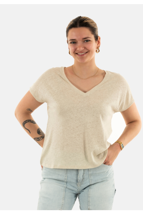 Tee shirt Le Temps Des Cerises melinda 5759 shell main product photo