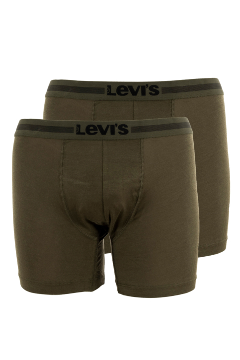 Calecons et slips levi's® tencel boxer brief 2p 004 khaki main product photo