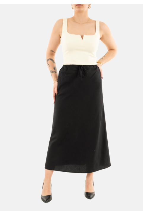 Jupe grace & mila rousse_13225 noir main product photo